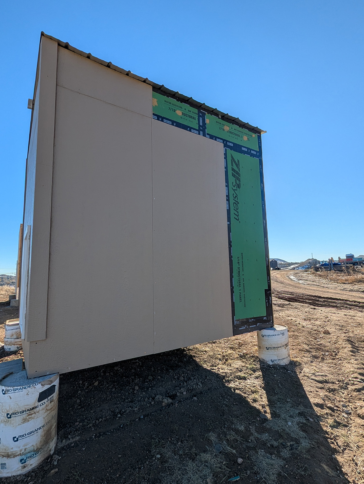 Siding Needed for the Colorado Cube